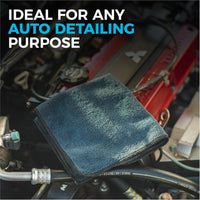 - All-Purpose Microfiber Terry Cleaning Towels - Commercial Grade, Highly Absorbent, Lint-Free, Streak-Free, Kitchens, Bathrooms, Offices, 300Gsm, 12In X 12In, Grey (12-Pack)