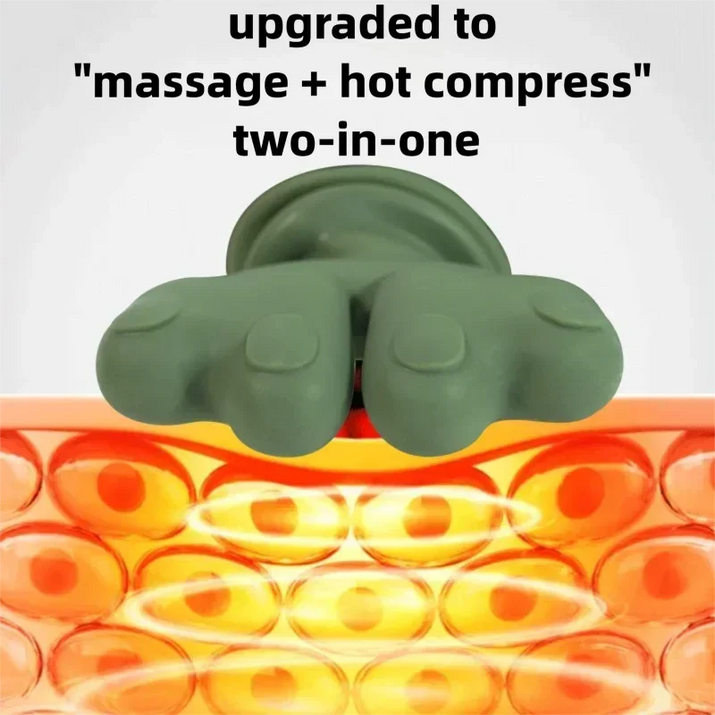 Wireless Neck Massager Imitates Human Hands to Knead Massage to Relieve Neck/Shoulder Painmmassage Shawl